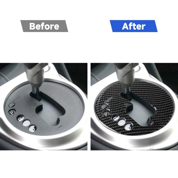Adesivo decorativo in fibra di carbonio per Nissan 370Z Z34