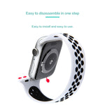 Cinturino elastico in silicone per Apple Watch 38-40mm