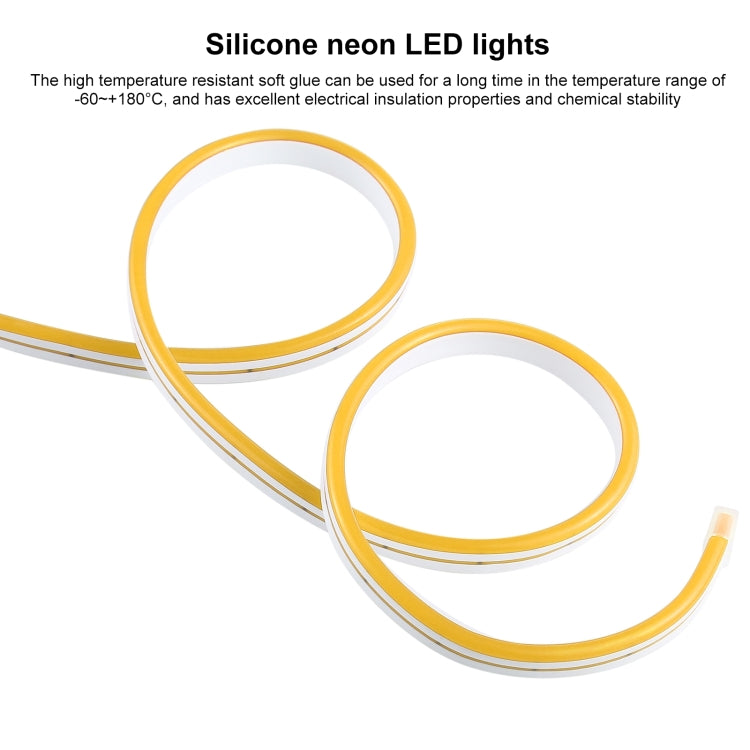 Striscia LED al neon 12V 6A 5m silicone impermeabile IP65