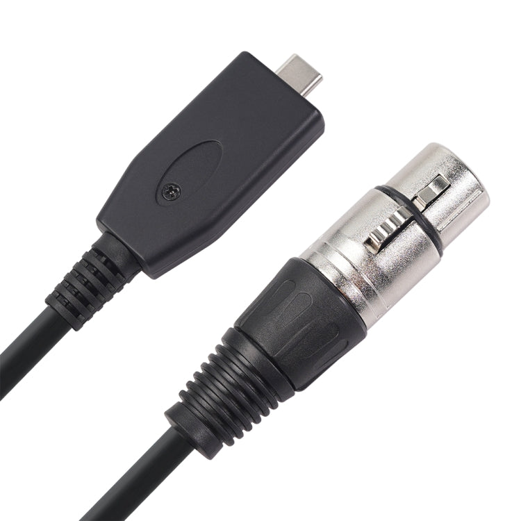Cavo USB-C maschio a XLR femmina per microfono 2m o 3m