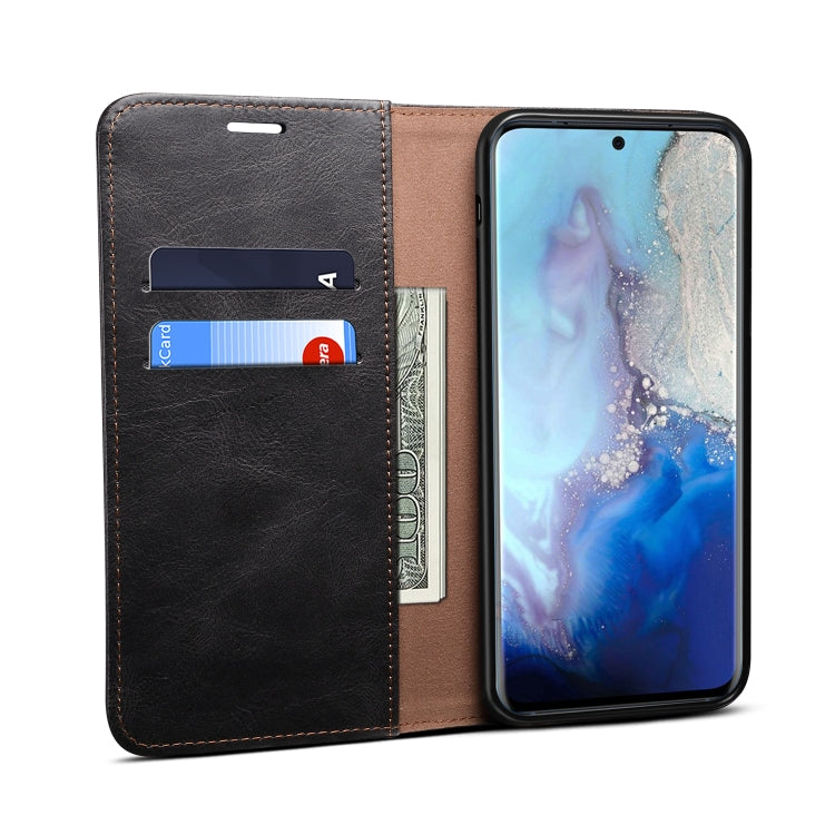 Custodia portafoglio in pelle con slot carte per Galaxy S20