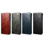 Custodia portafoglio in pelle con slot carte per Galaxy S20