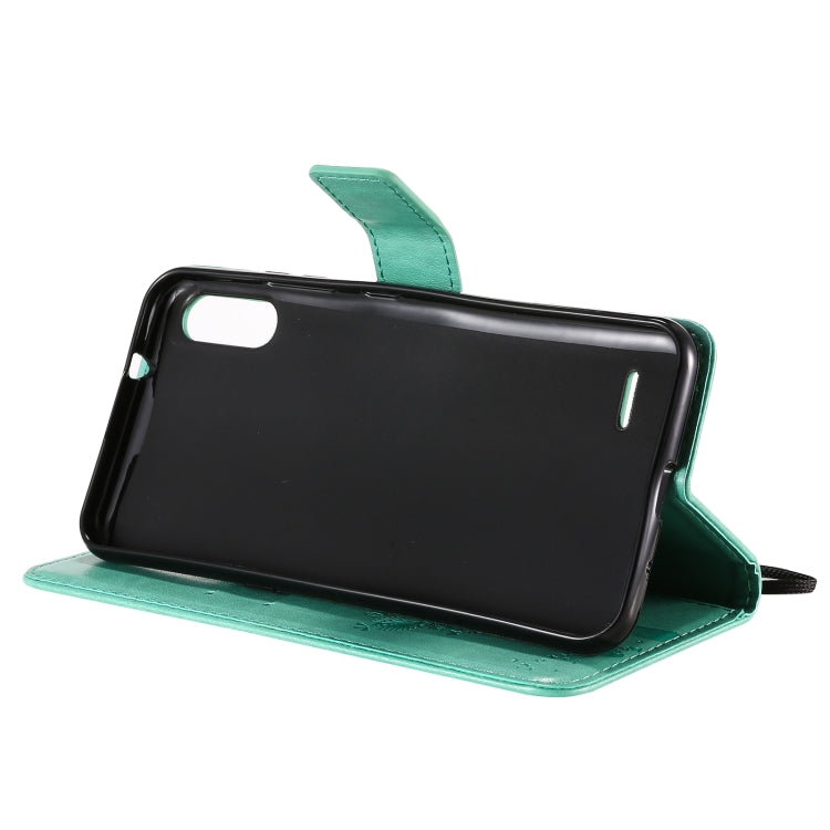Custodia portafoglio in pelle sintetica per LG K22