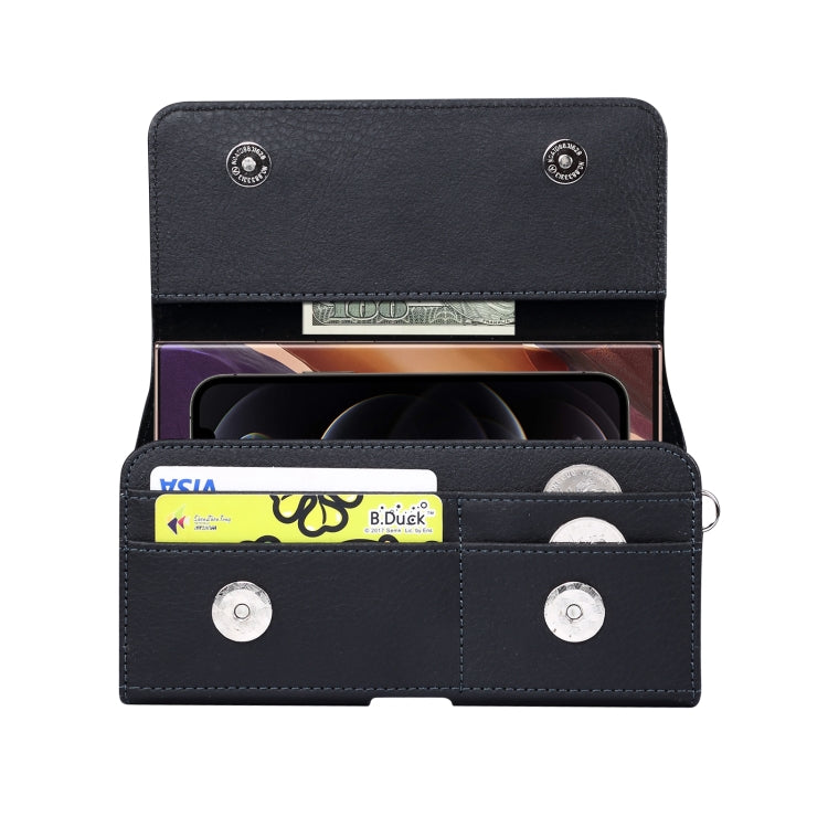 Custodia marsupio in pelle PU con slot carte 6,7 pollici
