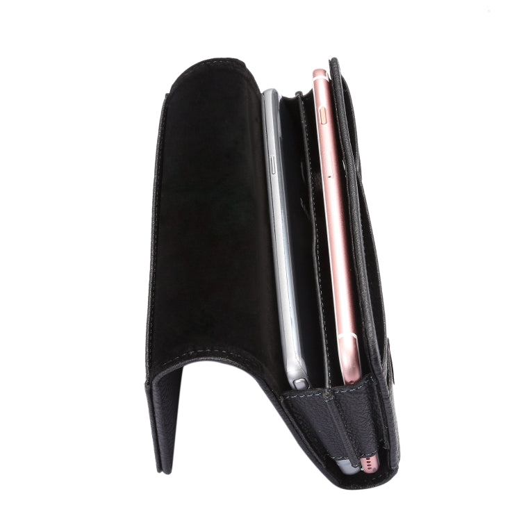 Custodia marsupio in pelle PU con slot carte 6,7 pollici