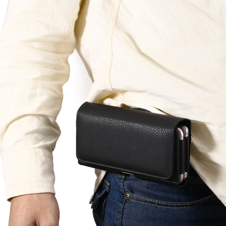 Custodia marsupio in pelle PU con slot carte 6,7 pollici