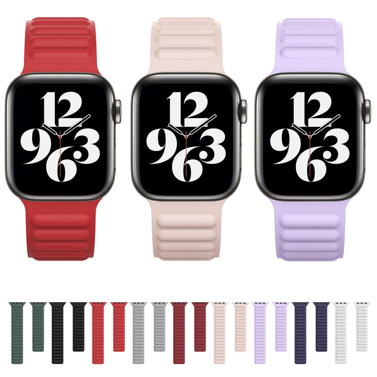 Cinturino in silicone con catena magnetica per Apple Watch