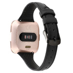 Cinturino in vera pelle per Fitbit Versa