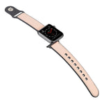 Cinturino TPU con pelle incollata per Apple Watch 40mm e 38mm