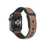 Cinturino TPU con pelle incollata per Apple Watch 40mm e 38mm