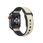 Cinturino TPU con pelle incollata per Apple Watch 40mm e 38mm