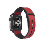Cinturino TPU con pelle incollata per Apple Watch 40mm e 38mm
