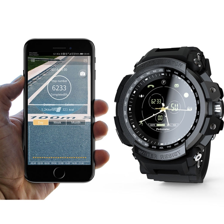 Lokmat MK28 Smartwatch impermeabile con schermo FSTN 1,4 pollici