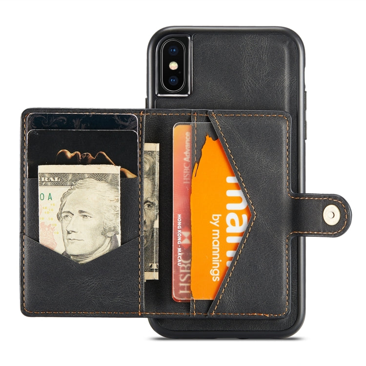 Custodia portafoglio magnetica per iPhone XS Max e 11