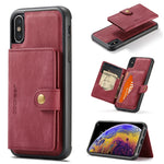 Custodia portafoglio magnetica per iPhone XS Max e 11