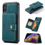 Custodia portafoglio magnetica per iPhone XS Max e 11