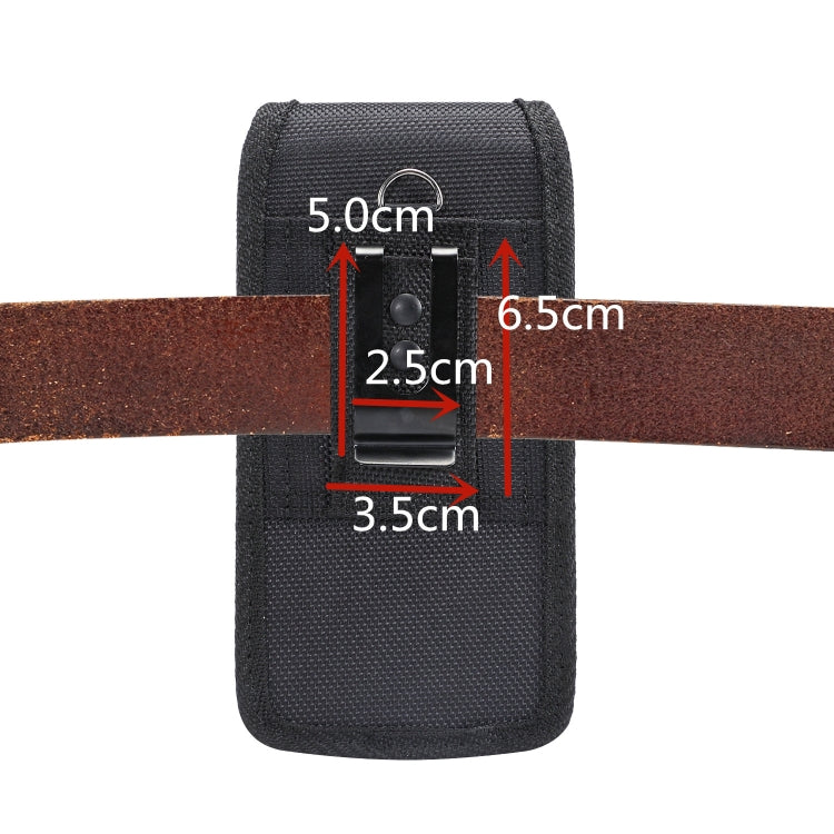 Custodia universale in tessuto Oxford per smartphone 7,2 pollici