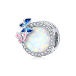 Perline a molla in argento sterling S925 per gioielli fai-da-te