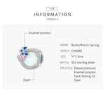 Perline a molla in argento sterling S925 per gioielli fai-da-te