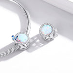 Perline a molla in argento sterling S925 per gioielli fai-da-te