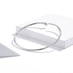 Braccialetto serpente aperto in argento sterling S925