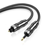 Cavo audio ottico digitale Toslink a Mini Toslink 1-5m