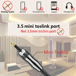 Cavo audio ottico digitale Toslink a Mini Toslink 1-5m