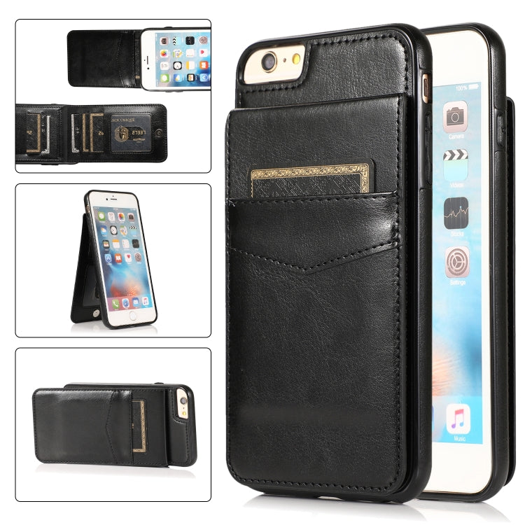 Custodia TPU con supporto e slot carte per iPhone 6