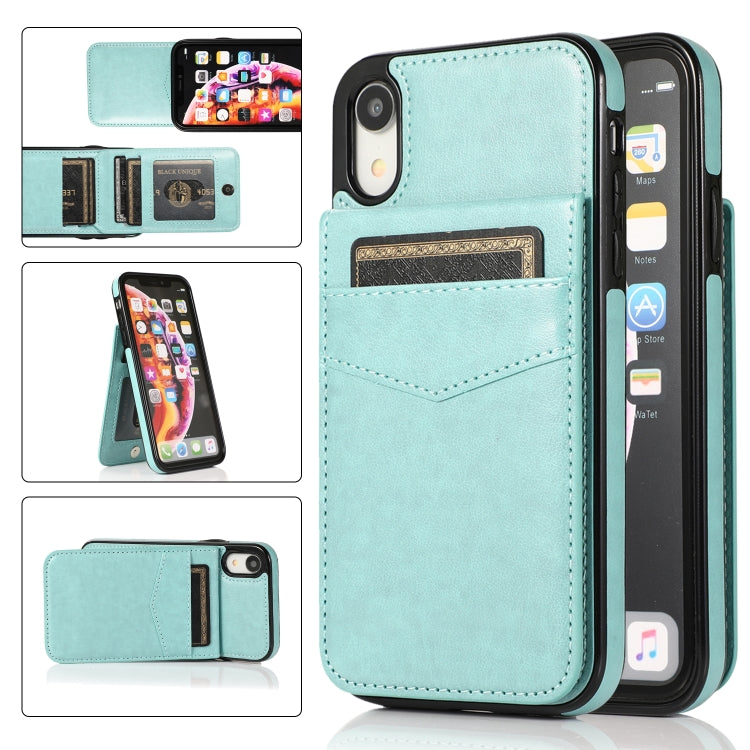 Custodia TPU con supporto e slot carte per iPhone