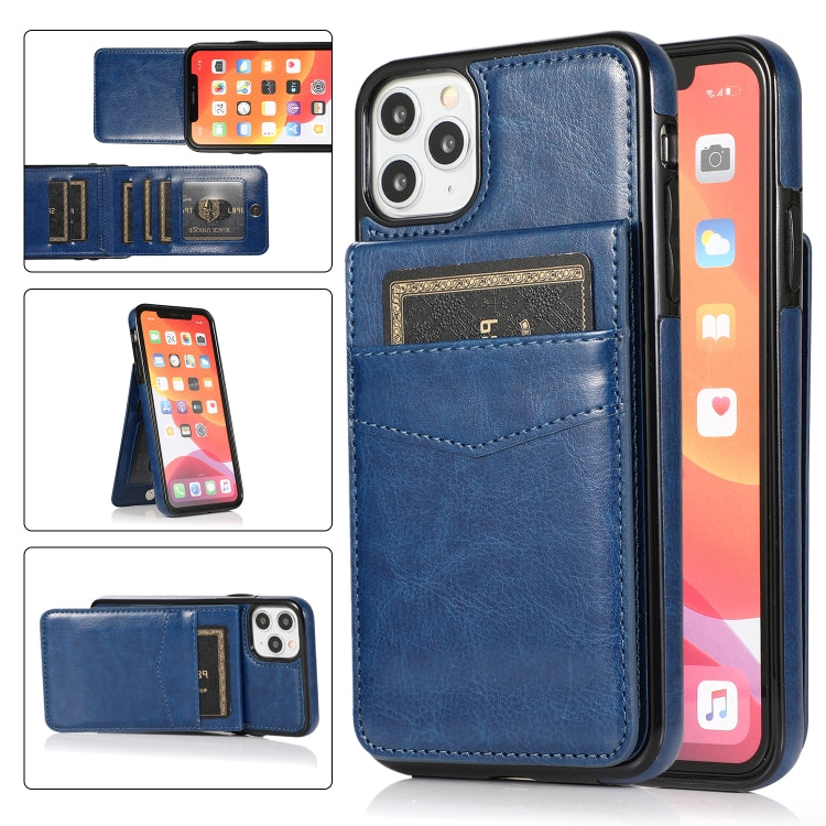 Custodia TPU con supporto e slot carte per iPhone
