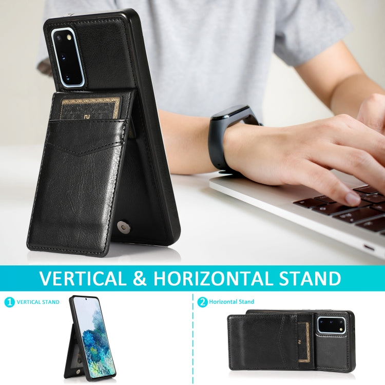 Custodia TPU con slot carte per Samsung Galaxy S20+