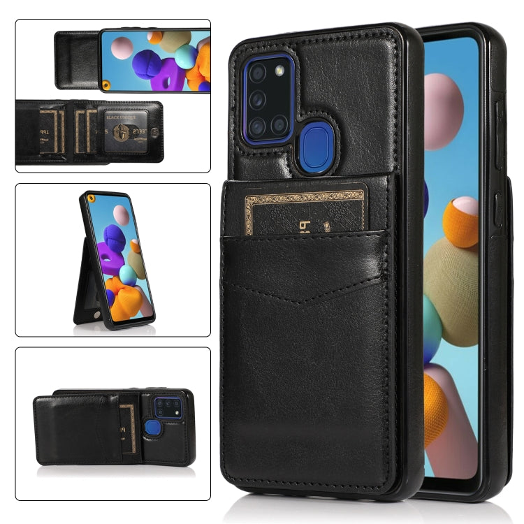 Custodia TPU con slot carte per Samsung Galaxy A21s