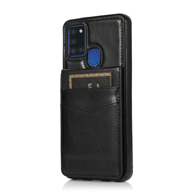 Custodia TPU con slot carte per Samsung Galaxy A21s