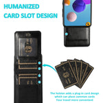 Custodia TPU con slot carte per Samsung Galaxy A21s