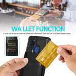 Custodia TPU con slot carte per Samsung Galaxy A21s