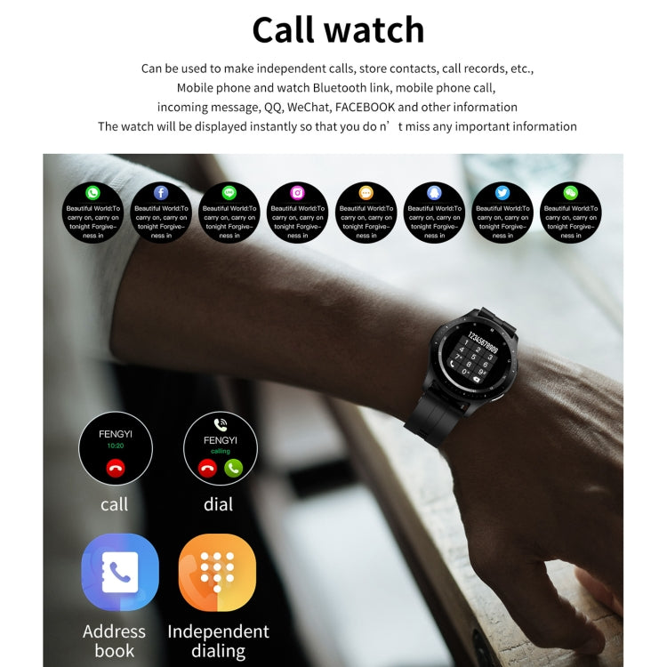 Bracciale smart W68 touch screen 1,54" impermeabile IP67