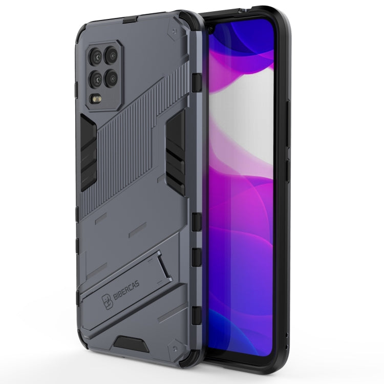 Custodia antiurto TPU con supporto per Xiaomi Mi 10 Lite 5G