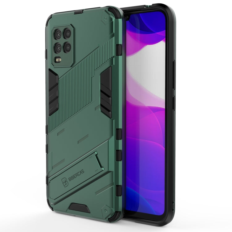 Custodia antiurto TPU con supporto per Xiaomi Mi 10 Lite 5G