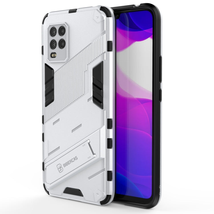 Custodia antiurto TPU con supporto per Xiaomi Mi 10 Lite 5G