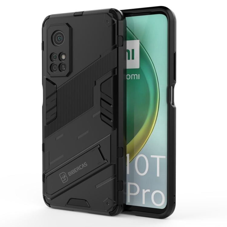 Custodia antiurto TPU con supporto per Xiaomi Mi 10 Lite 5G