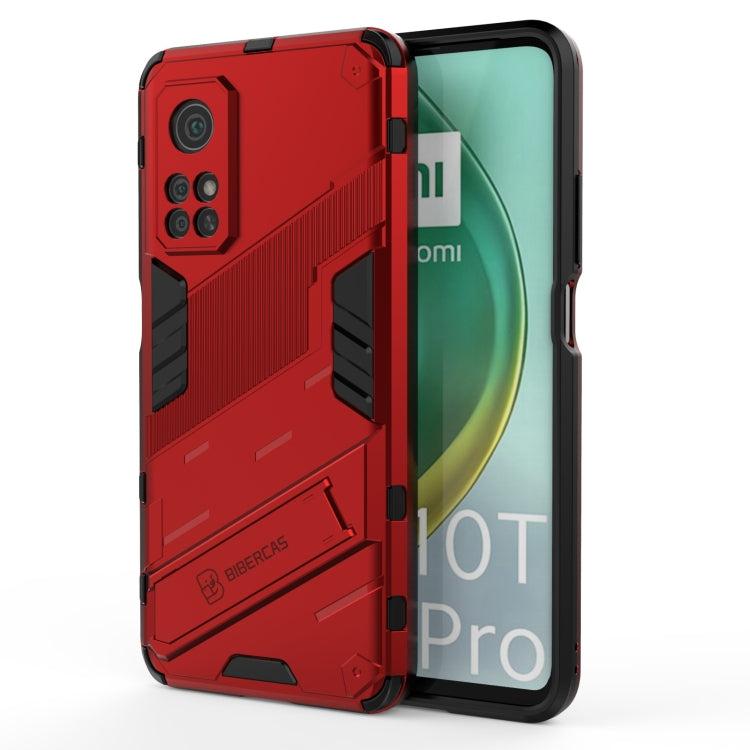 Custodia antiurto TPU con supporto per Xiaomi Mi 10 Lite 5G