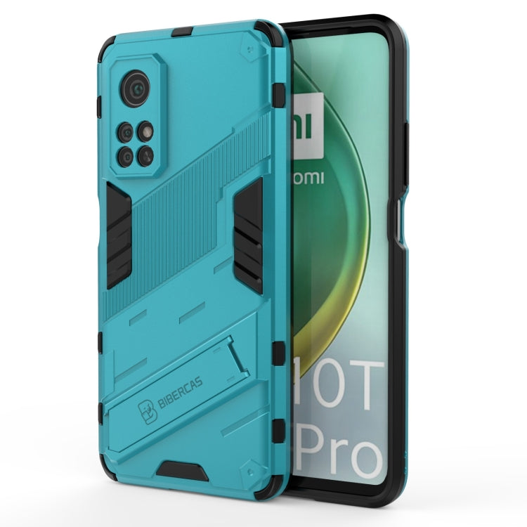 Custodia antiurto TPU con supporto per Xiaomi Mi 10 Lite 5G