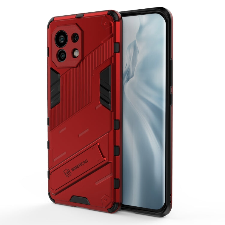 Custodia antiurto TPU con supporto per Xiaomi Mi 10 Lite 5G