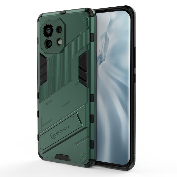 Custodia antiurto TPU con supporto per Xiaomi Mi 10 Lite 5G