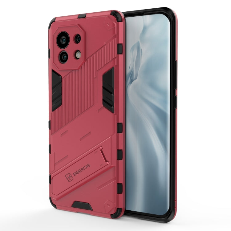 Custodia antiurto TPU con supporto per Xiaomi Mi 10 Lite 5G