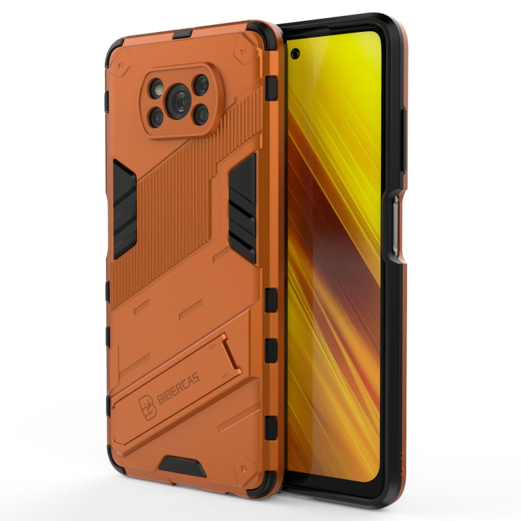 Custodia antiurto TPU con supporto per Xiaomi Poco X3