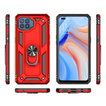 Custodia protettiva TPU e PC con supporto girevole per OPPO Reno4