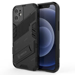 Custodia TPU antiurto con supporto invisibile per iPhone 12