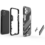 Custodia TPU antiurto con supporto invisibile per iPhone 11