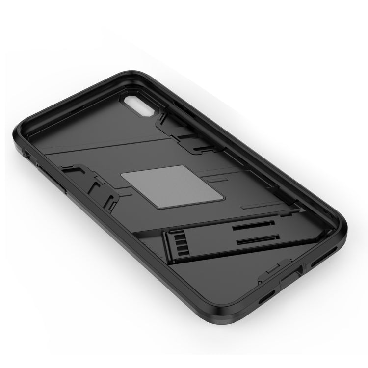 Custodia TPU antiurto con supporto invisibile per iPhone XS Max